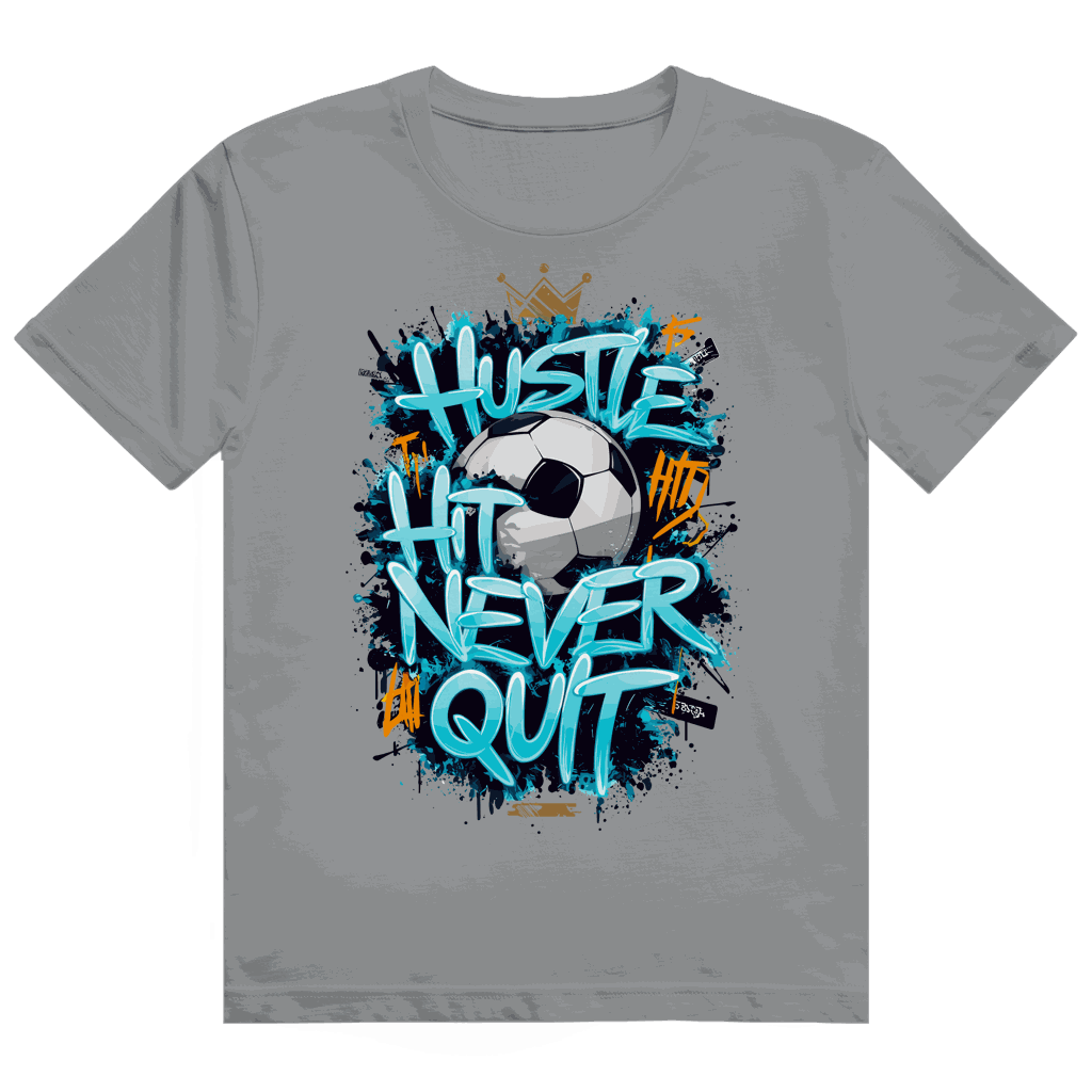 Heavy Cotton T-Shirt - Soccer Hustle | Division420®