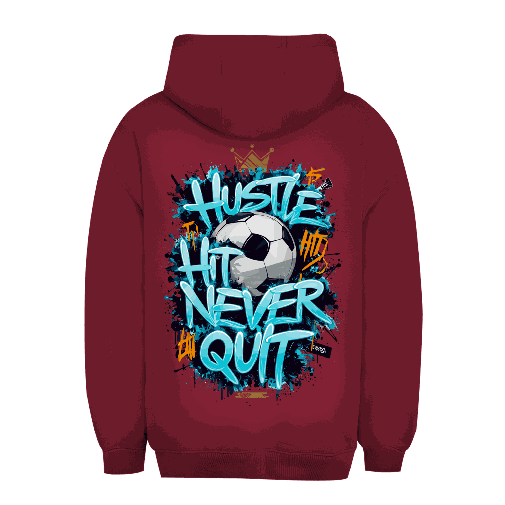 Unisex Oversize Hoodie - Soccer Hustle | Division420®
