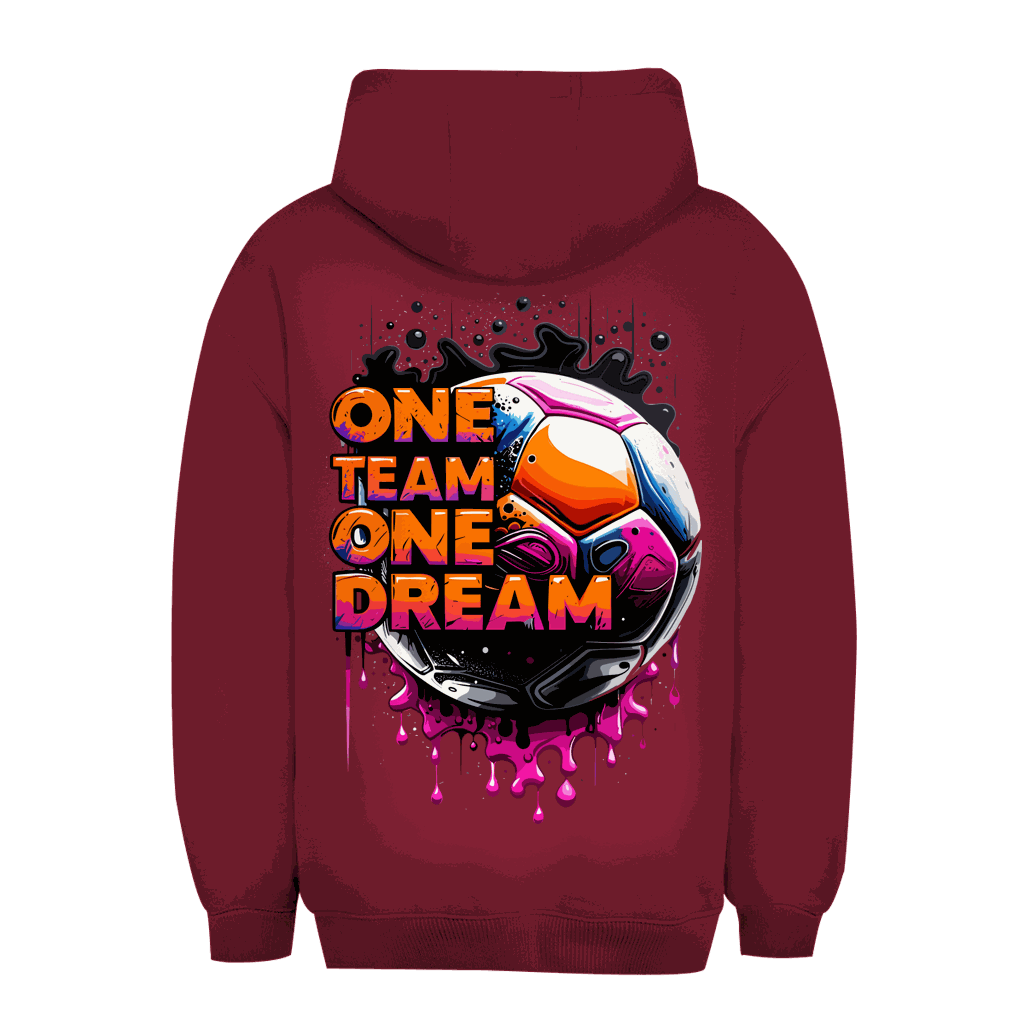 Unisex Oversize Hoodie - One Team one Dream | Division420®