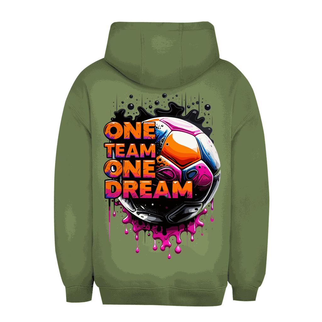 Unisex Oversize Hoodie - One Team one Dream | Division420®