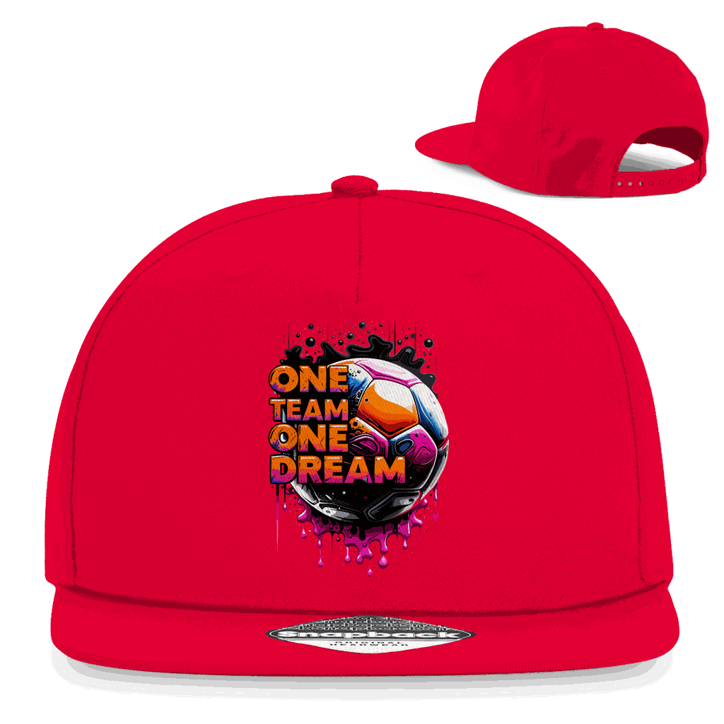 Snapback Rapper Cap - One Team one Dream | Division420®
