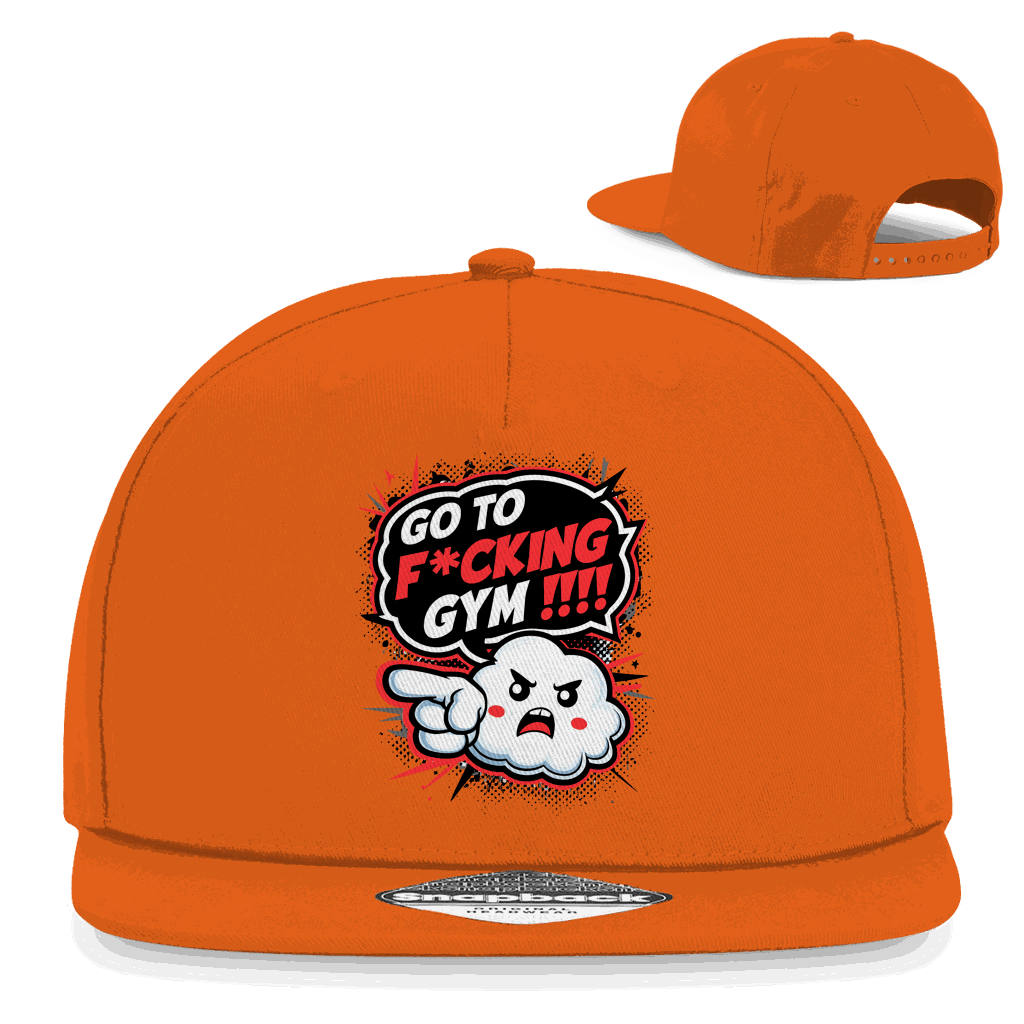 Snapback Rapper Cap - Go to fucking GYM!!! | Division420®