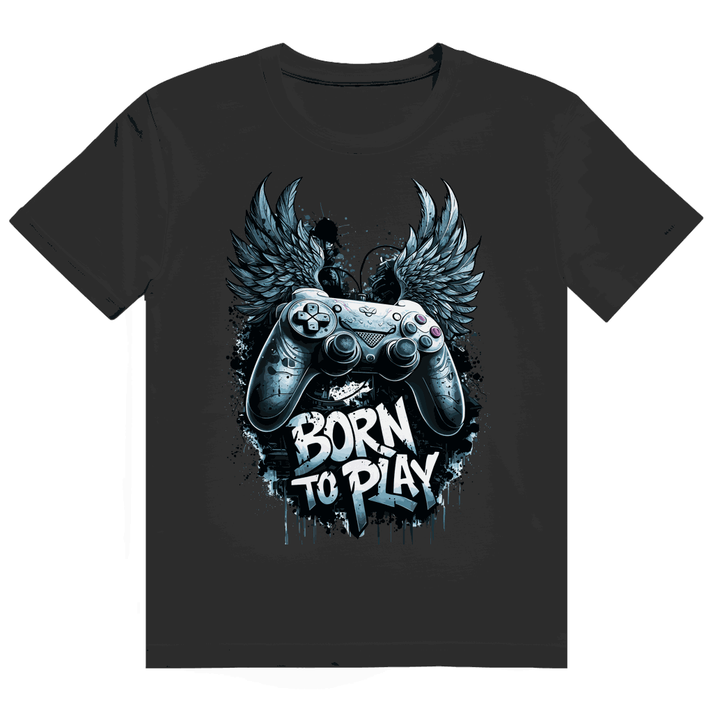 Division420 Heavy Cotton T-Shirt Born to play unisex streetwear with durable ring-spun cotton and relaxed tubular fit