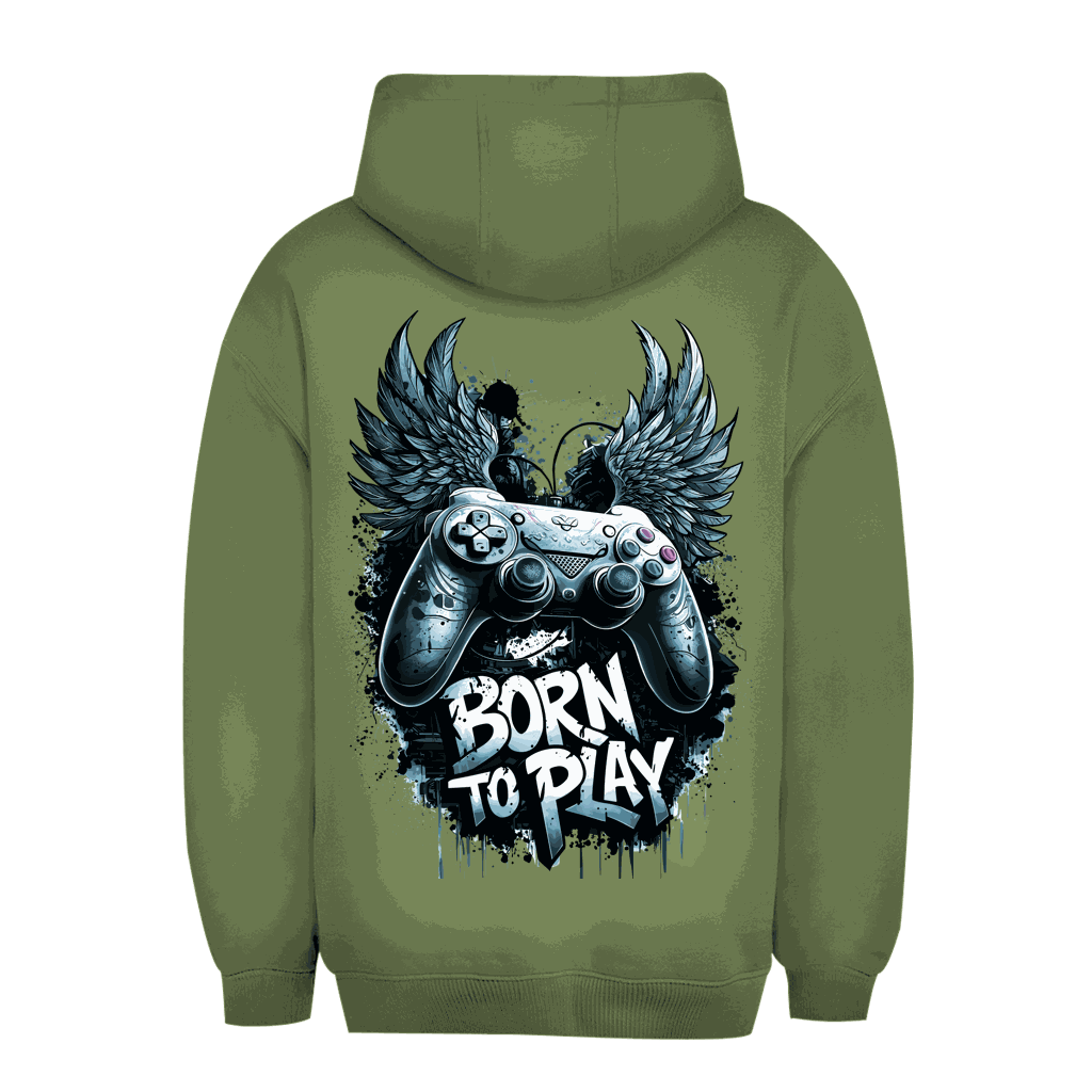 Unisex Oversize Hoodie - Born to play | Division420®