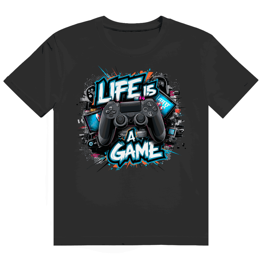 Heavy Cotton T-Shirt - Life is a Game | Division420®