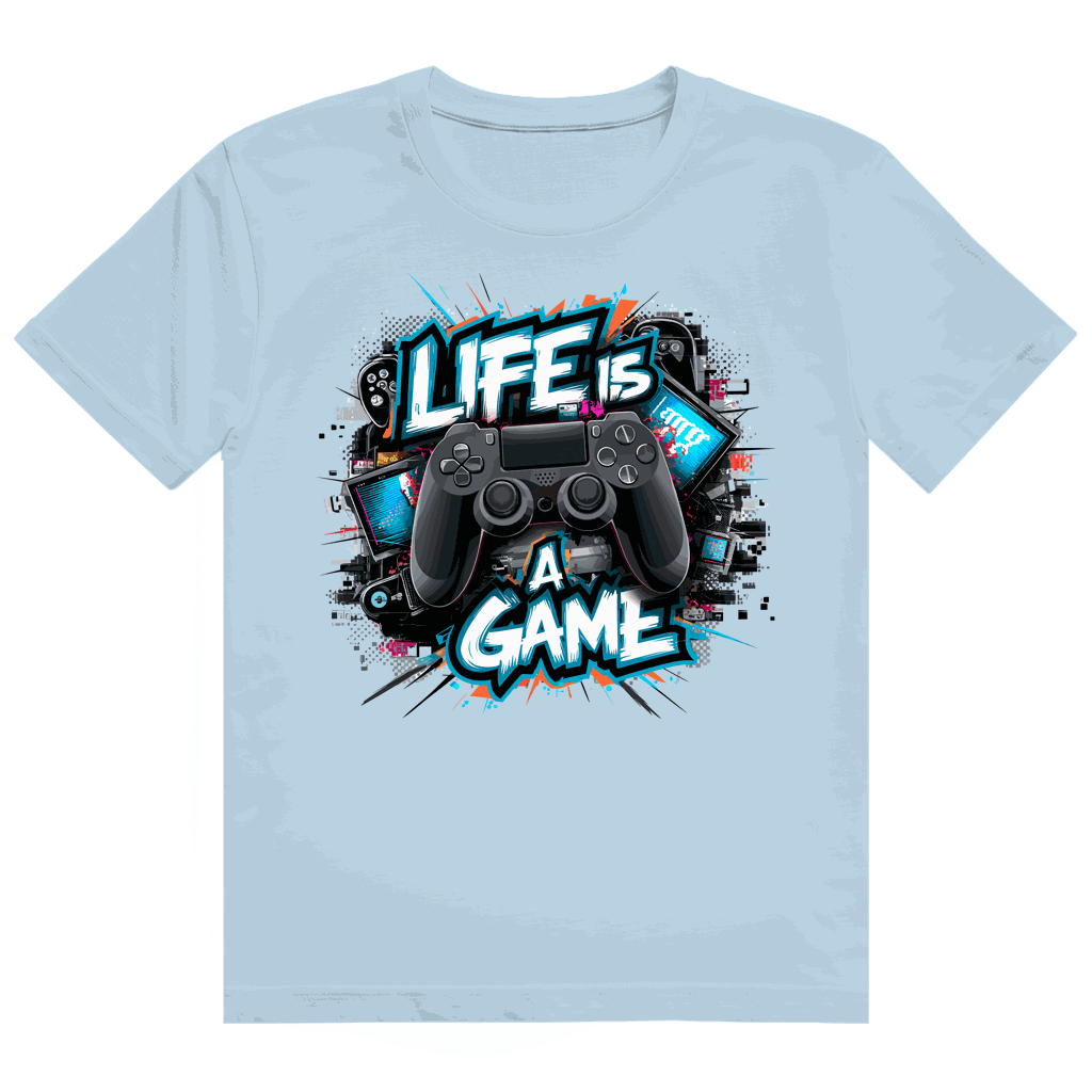 Heavy Cotton T-Shirt - Life is a Game | Division420®