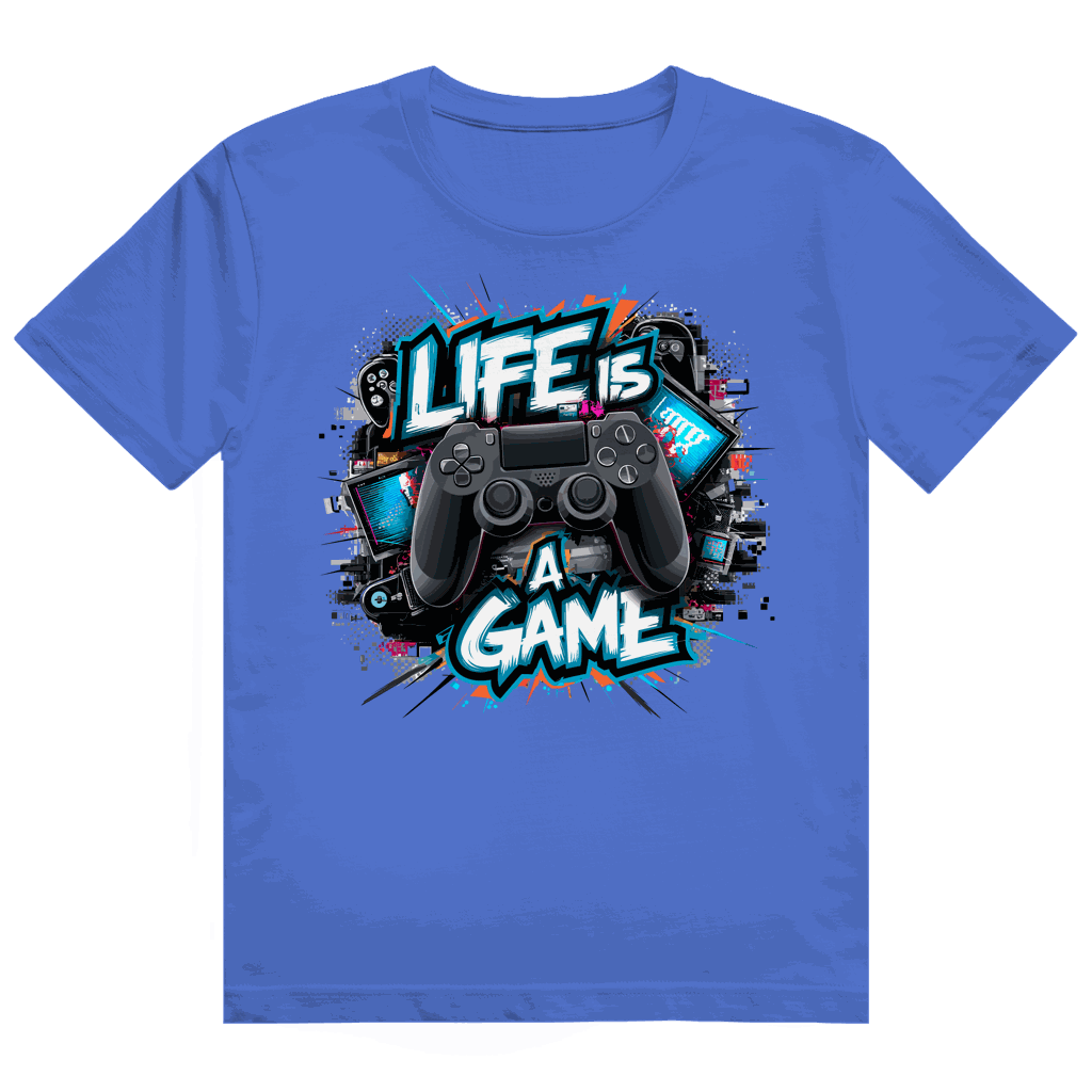 Heavy Cotton T-Shirt - Life is a Game | Division420®