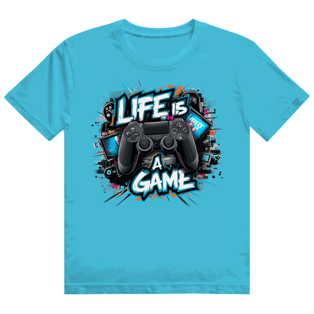 Heavy Cotton T-Shirt - Life is a Game | Division420®