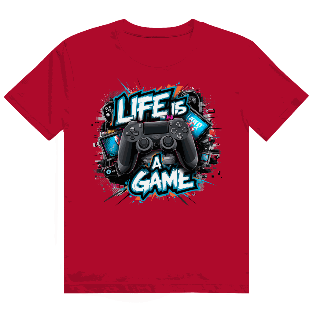 Heavy Cotton T-Shirt - Life is a Game | Division420®