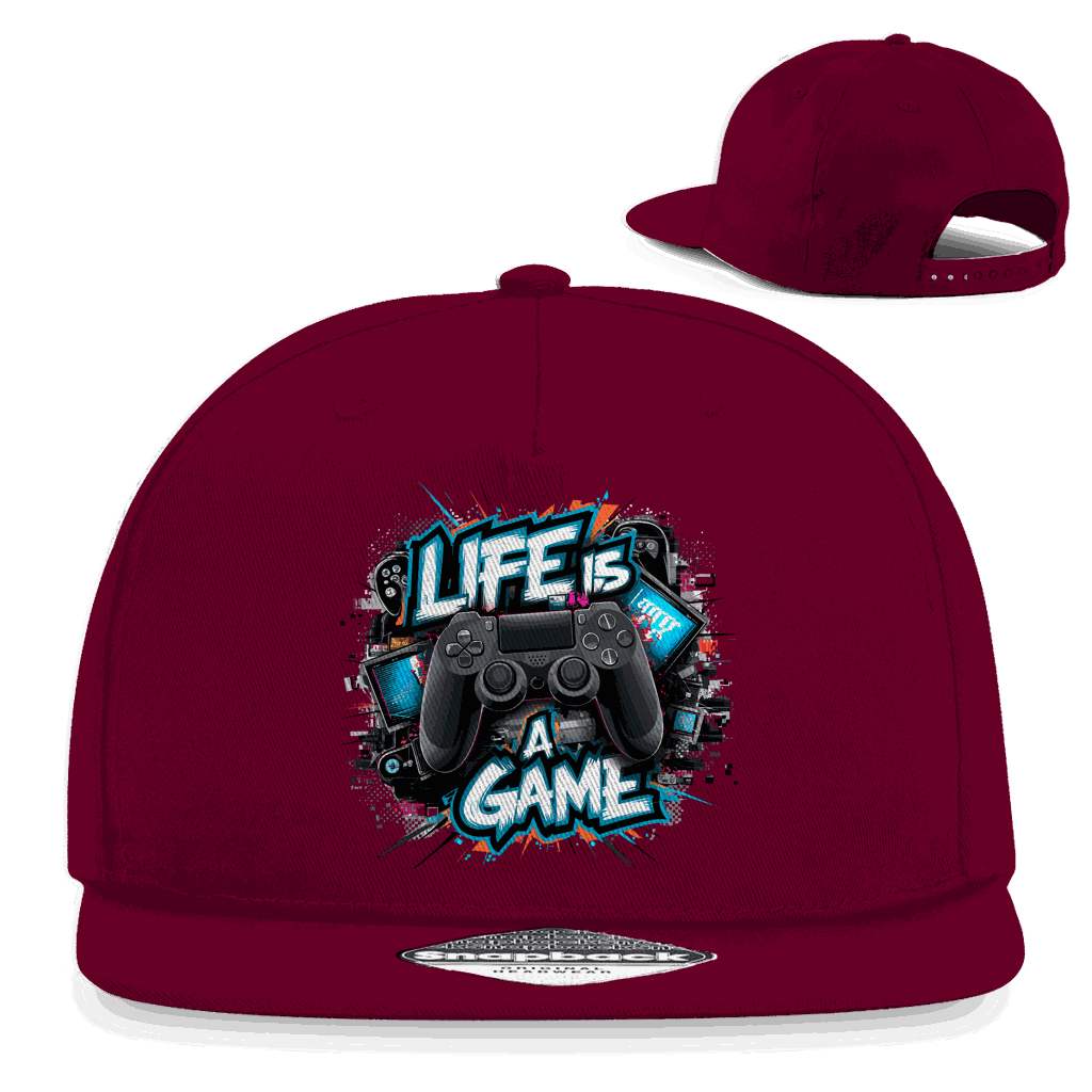 Snapback Rapper Cap - Life is a Game | Division420®