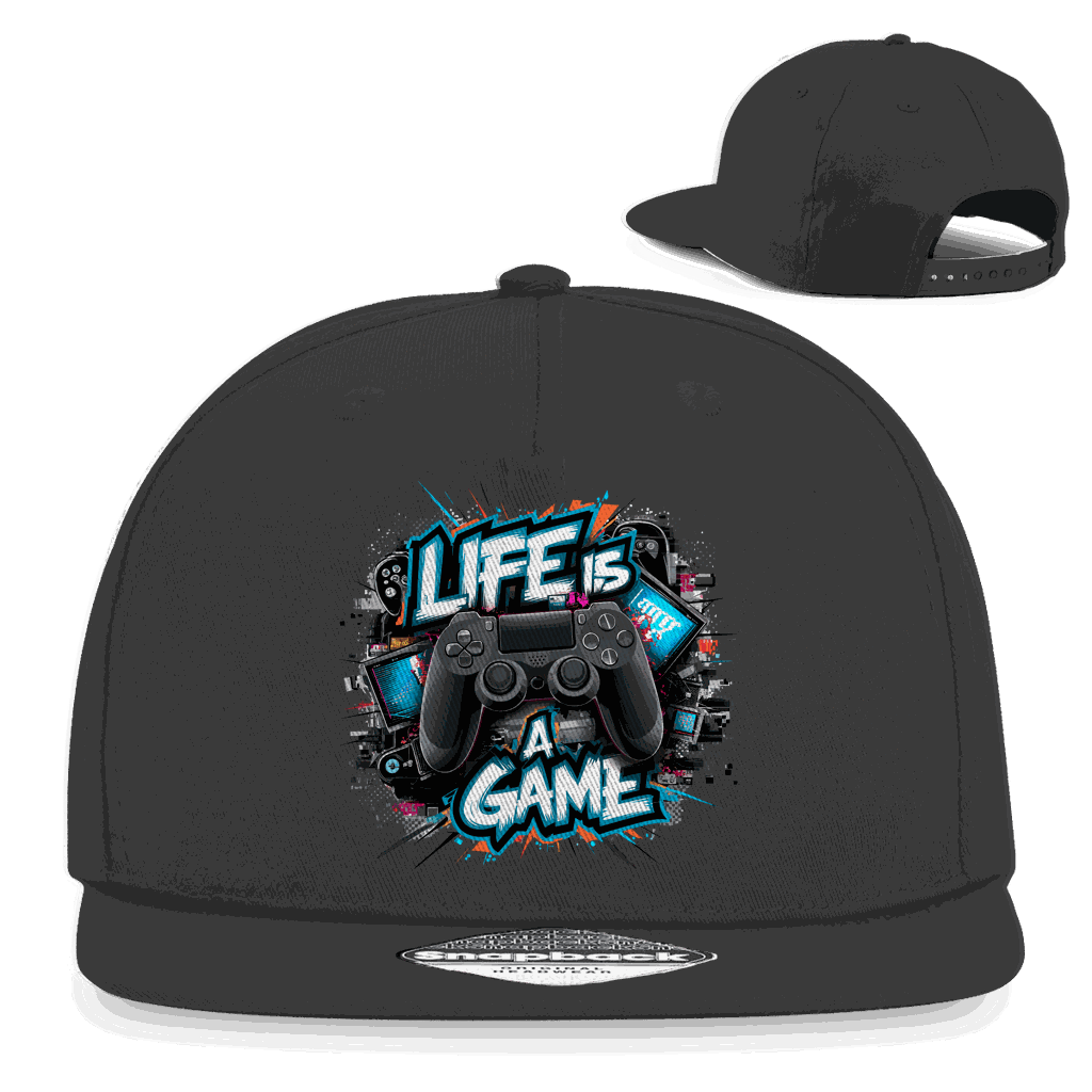 Snapback Rapper Cap - Life is a Game | Division420®