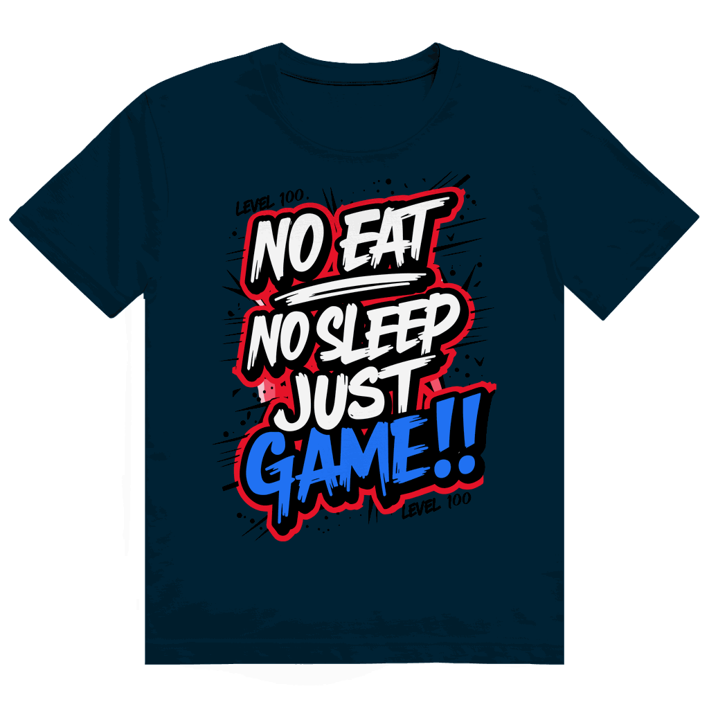 Heavy Cotton T-Shirt - No eat, no sleep | Division420®