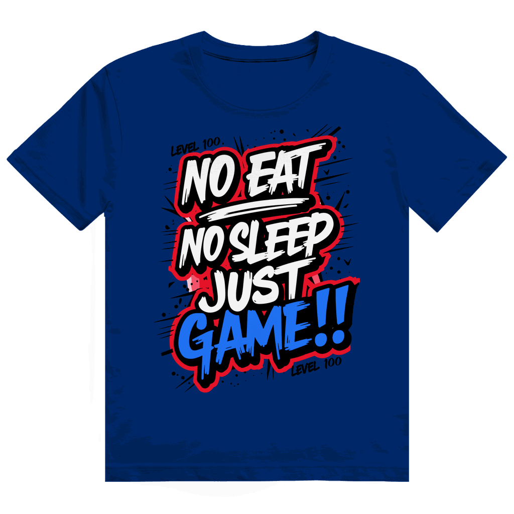 Heavy Cotton T-Shirt - No eat, no sleep | Division420®