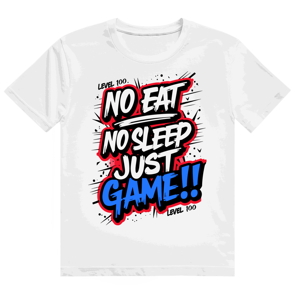 Heavy Cotton T-Shirt - No eat, no sleep | Division420®