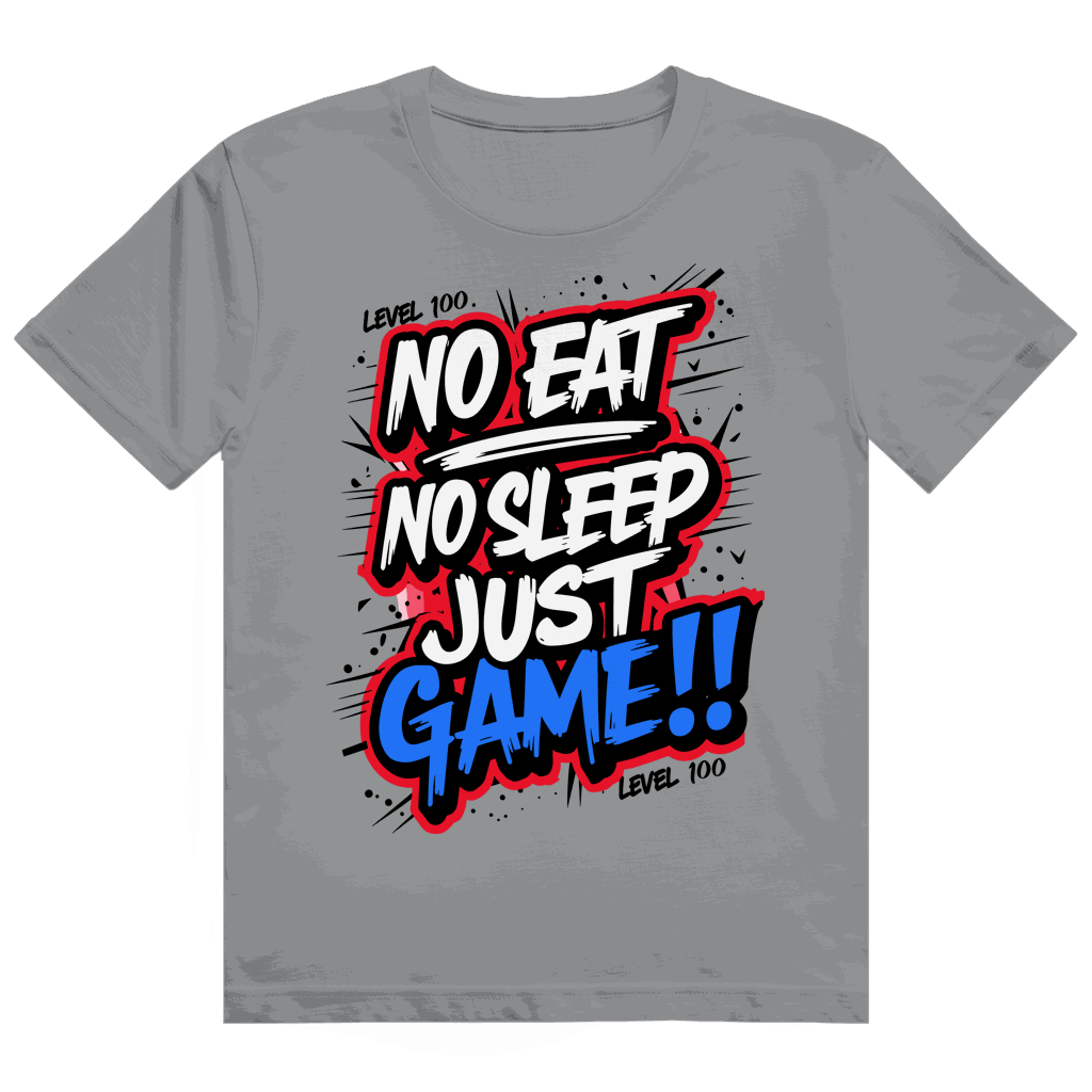 Heavy Cotton T-Shirt - No eat, no sleep | Division420®