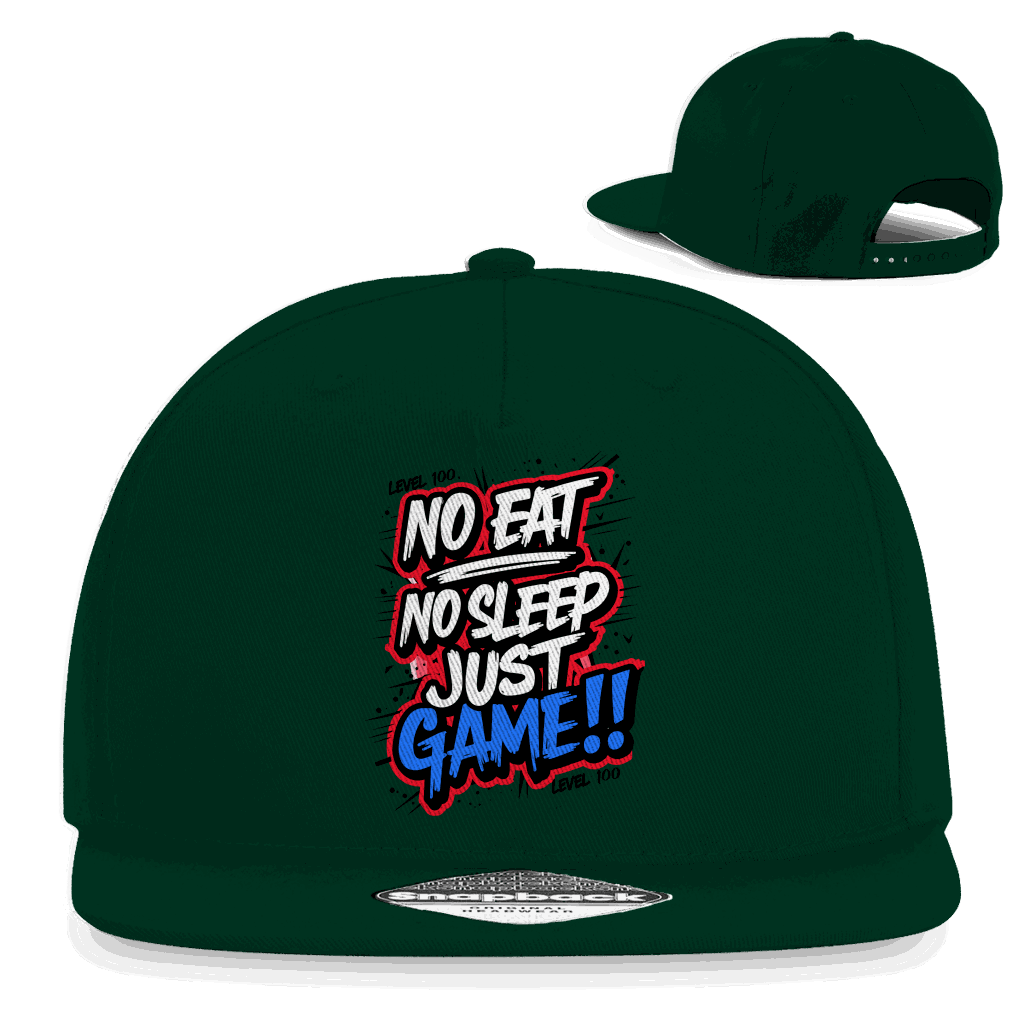 Snapback Rapper Cap - No eat, no sleep | Division420®