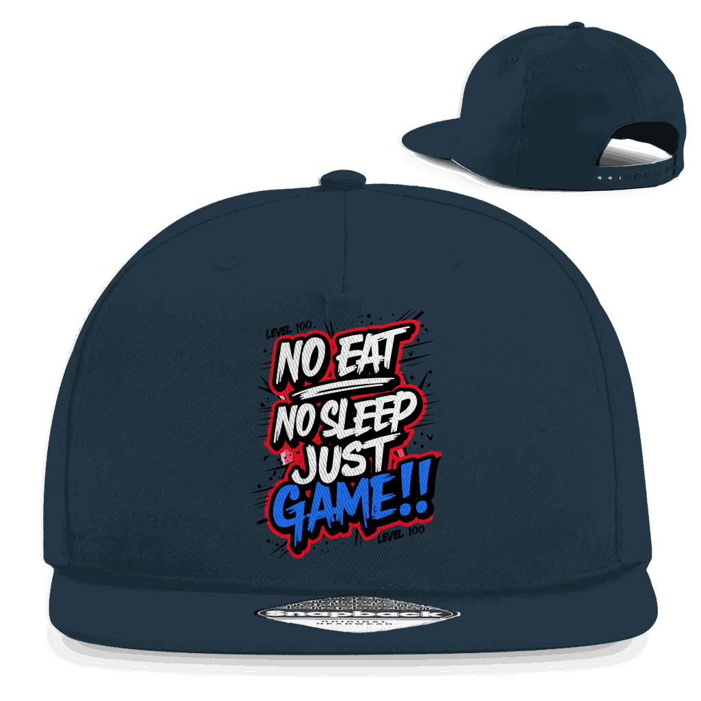 Snapback Rapper Cap - No eat, no sleep | Division420®
