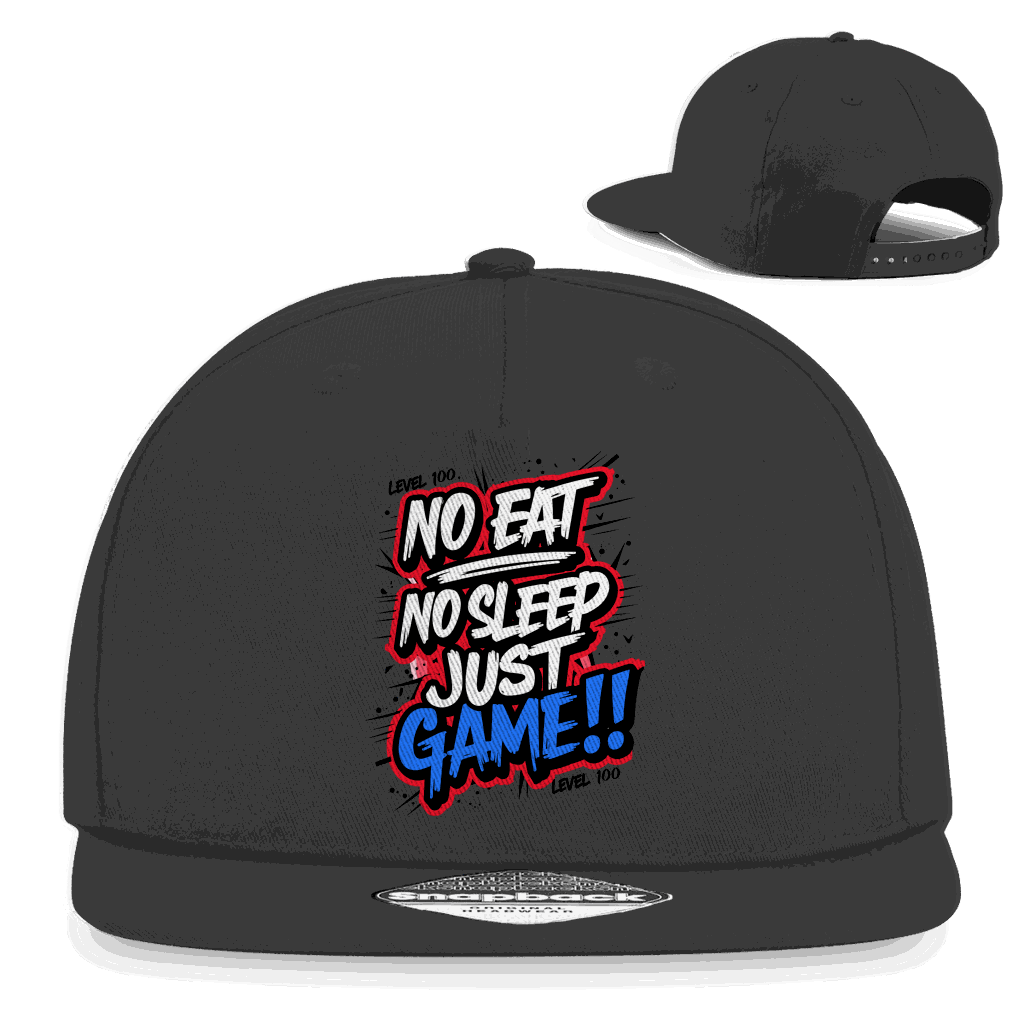 Snapback Rapper Cap - No eat, no sleep | Division420®