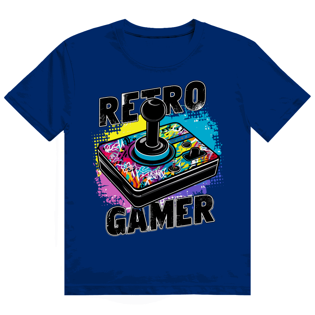 Heavy Cotton T-Shirt - Retro Gamer | Division420®