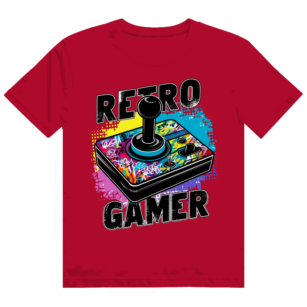 Heavy Cotton T-Shirt - Retro Gamer | Division420®