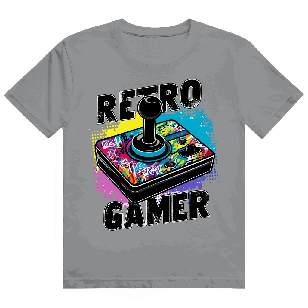 Heavy Cotton T-Shirt - Retro Gamer | Division420®