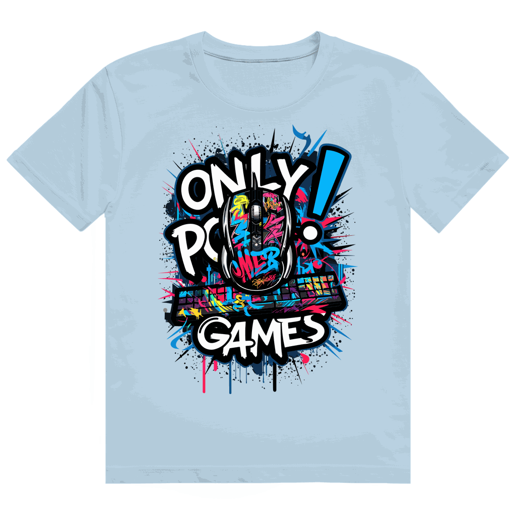 Heavy Cotton T-Shirt - Only PC Games | Division420®
