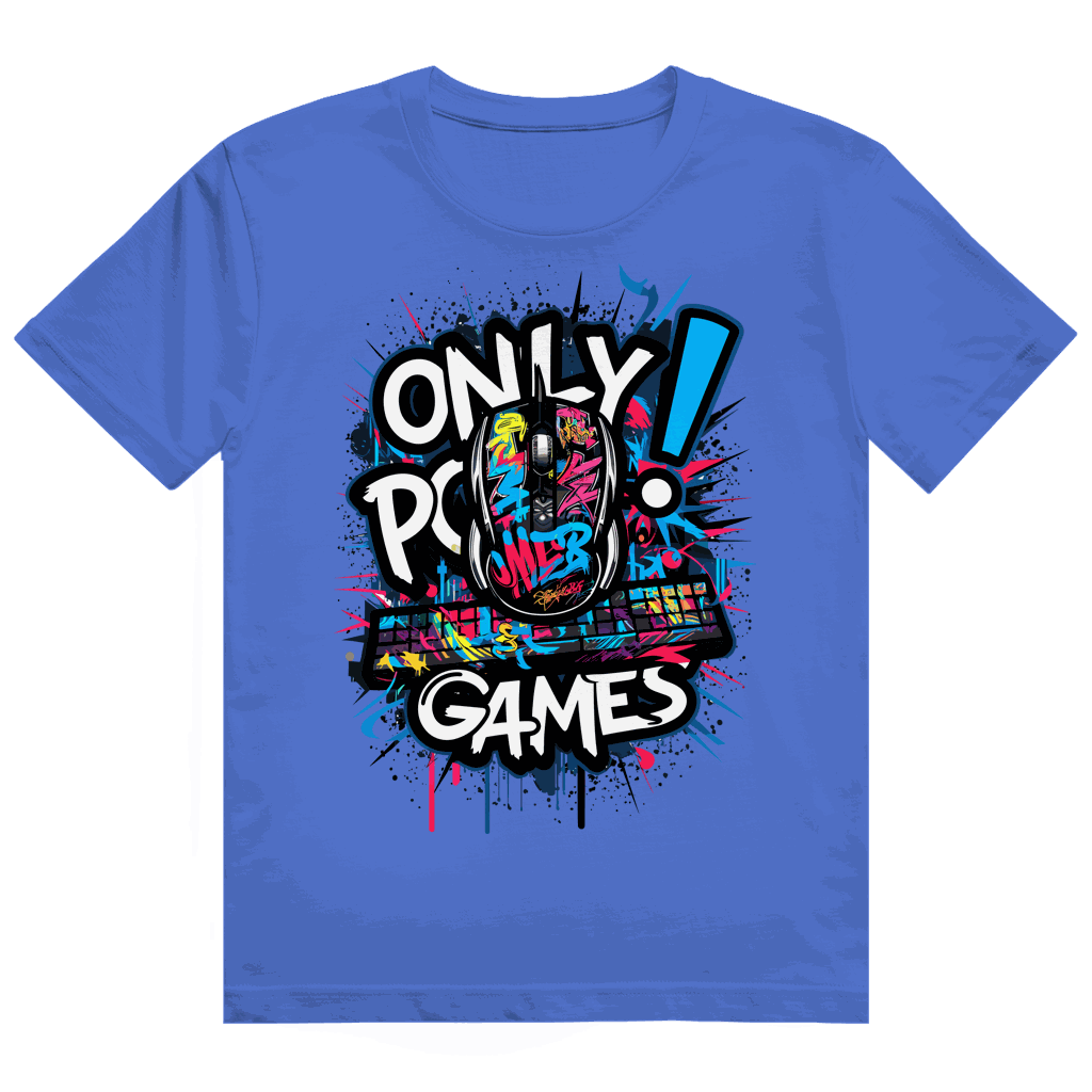 Heavy Cotton T-Shirt - Only PC Games | Division420®