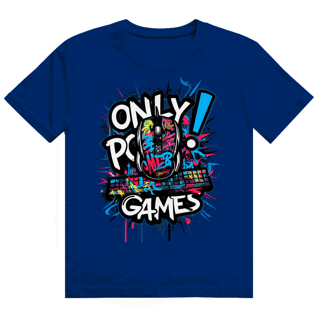 Heavy Cotton T-Shirt - Only PC Games | Division420®