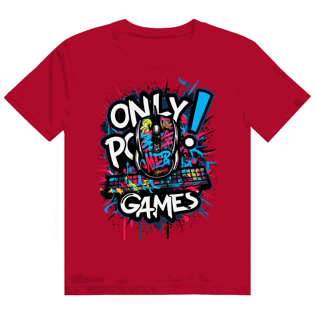 Heavy Cotton T-Shirt - Only PC Games | Division420®