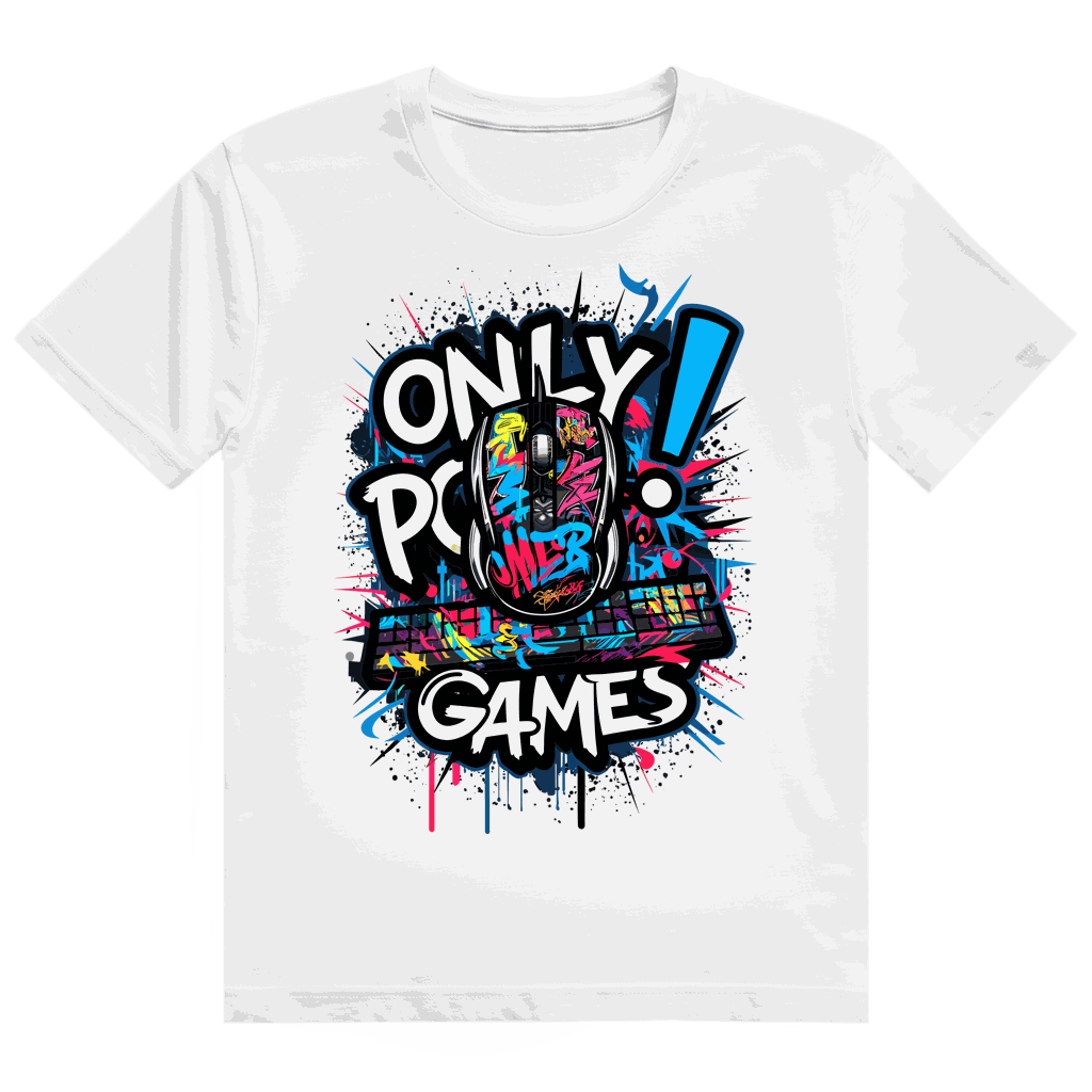 Heavy Cotton T-Shirt - Only PC Games | Division420®