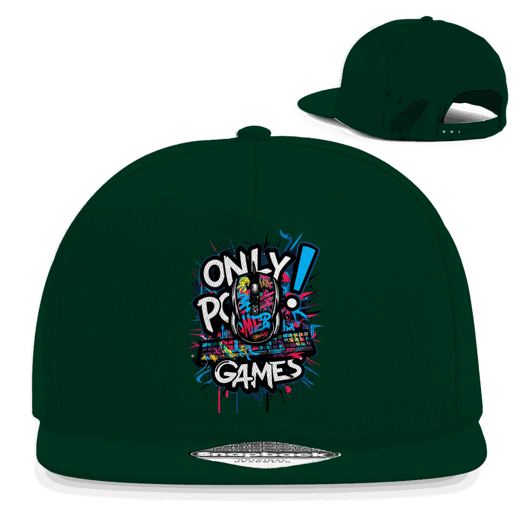 Snapback Rapper Cap - Only PC Games | Division420®