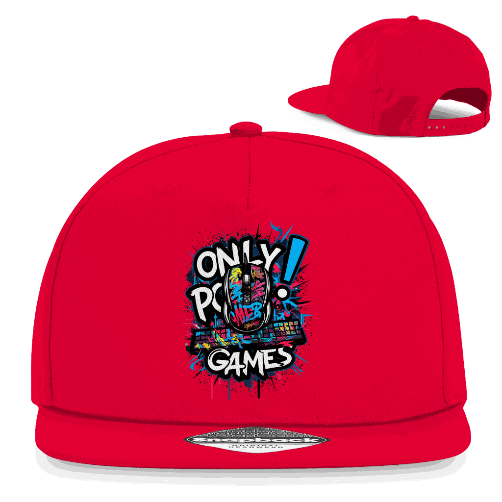 Snapback Rapper Cap - Only PC Games | Division420®