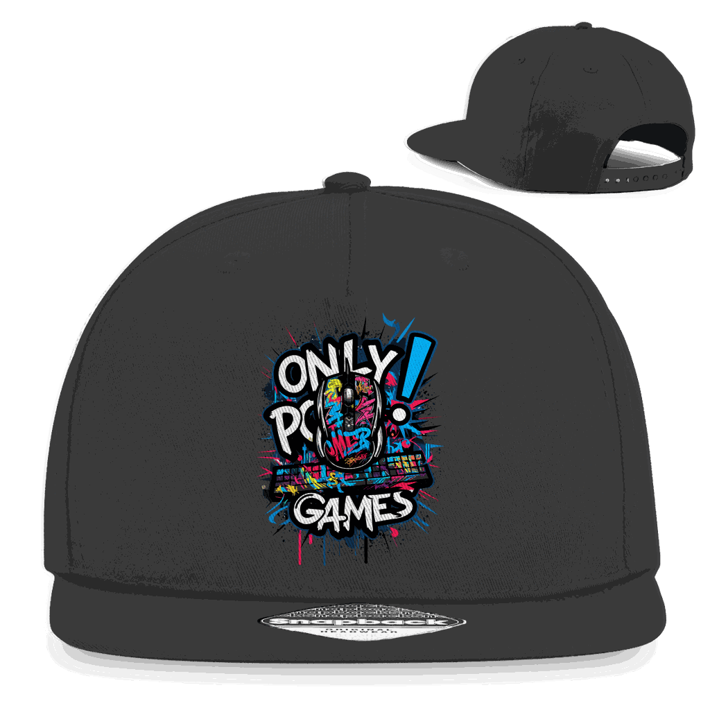 Snapback Rapper Cap - Only PC Games | Division420®