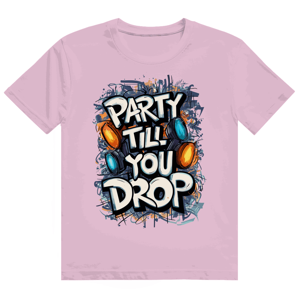 Heavy Cotton T-Shirt - Party till you drop | Division420®