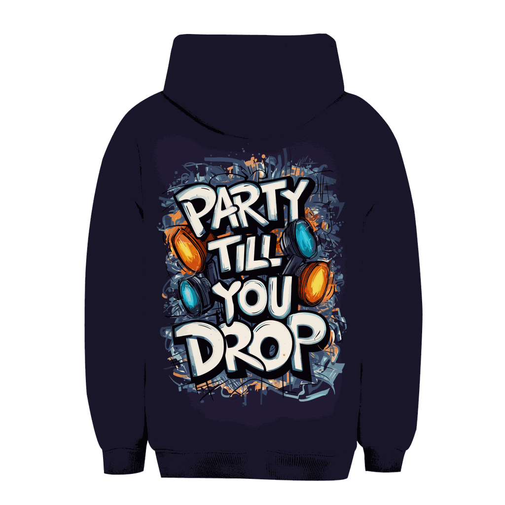 Unisex Oversize Hoodie - Party till you drop | Division420®
