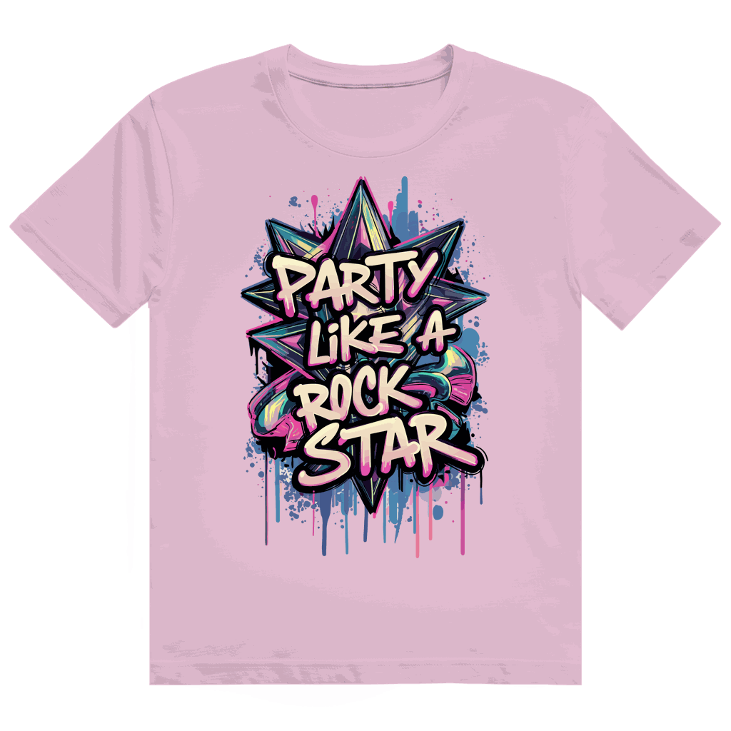 Heavy Cotton T-Shirt - Party like a Rockstar | Division420®