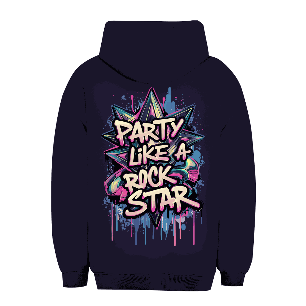 Unisex Oversize Hoodie - Party like a Rockstar | Division420®