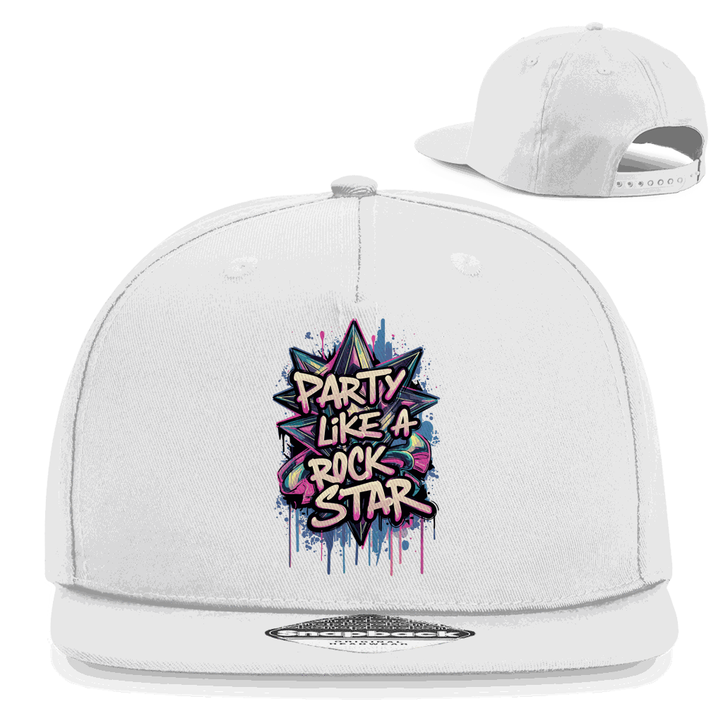 Snapback Rapper Cap - Party like a Rockstar | Division420®