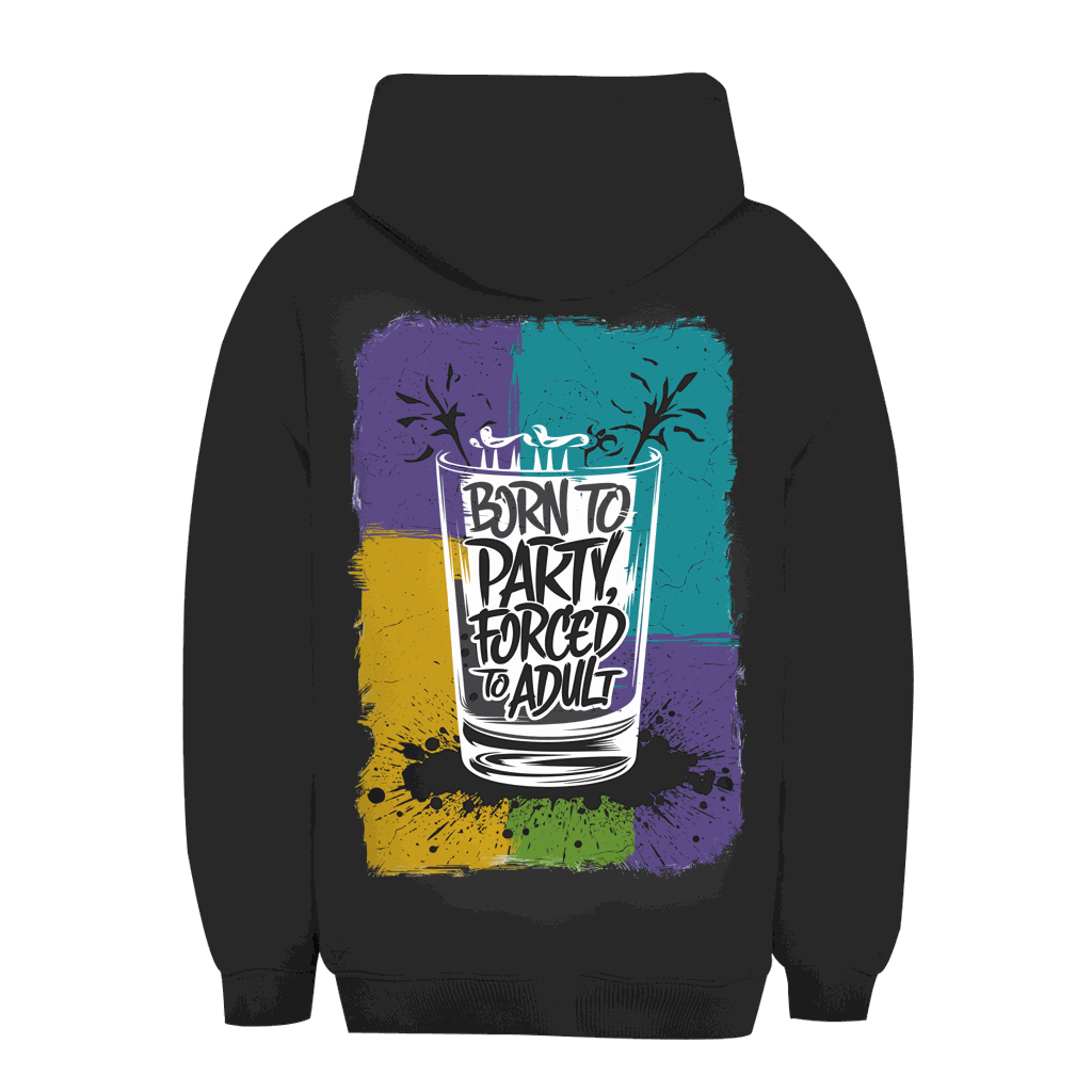 Unisex Oversize Hoodie - Born to Party | Division420®