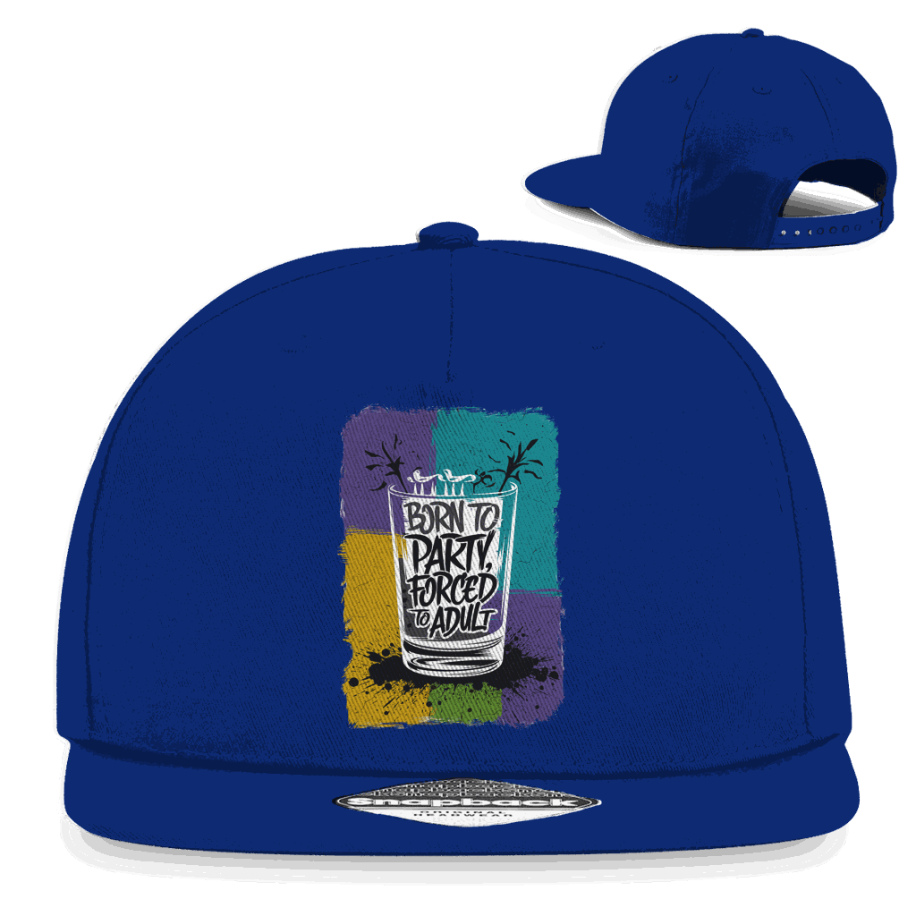 Snapback Rapper Cap - Born to Party | Division420®