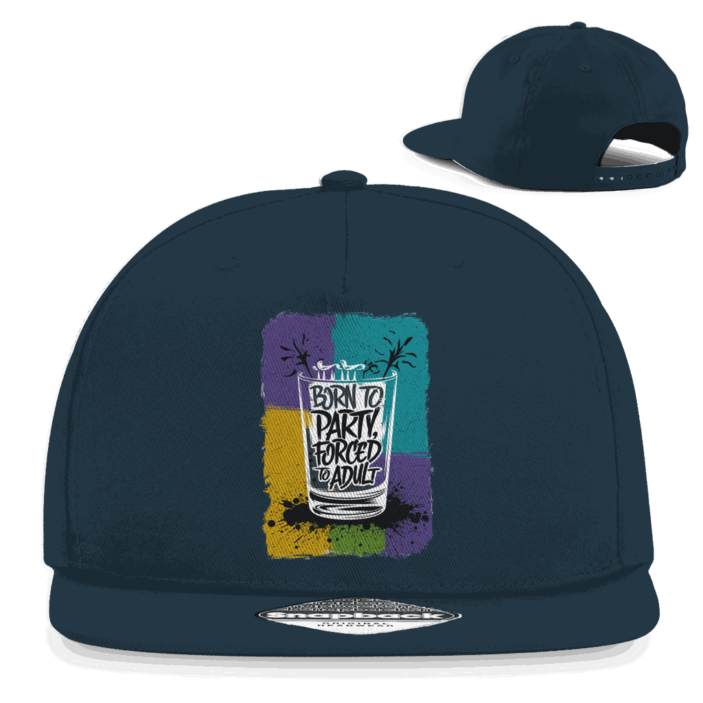 Snapback Rapper Cap - Born to Party | Division420®