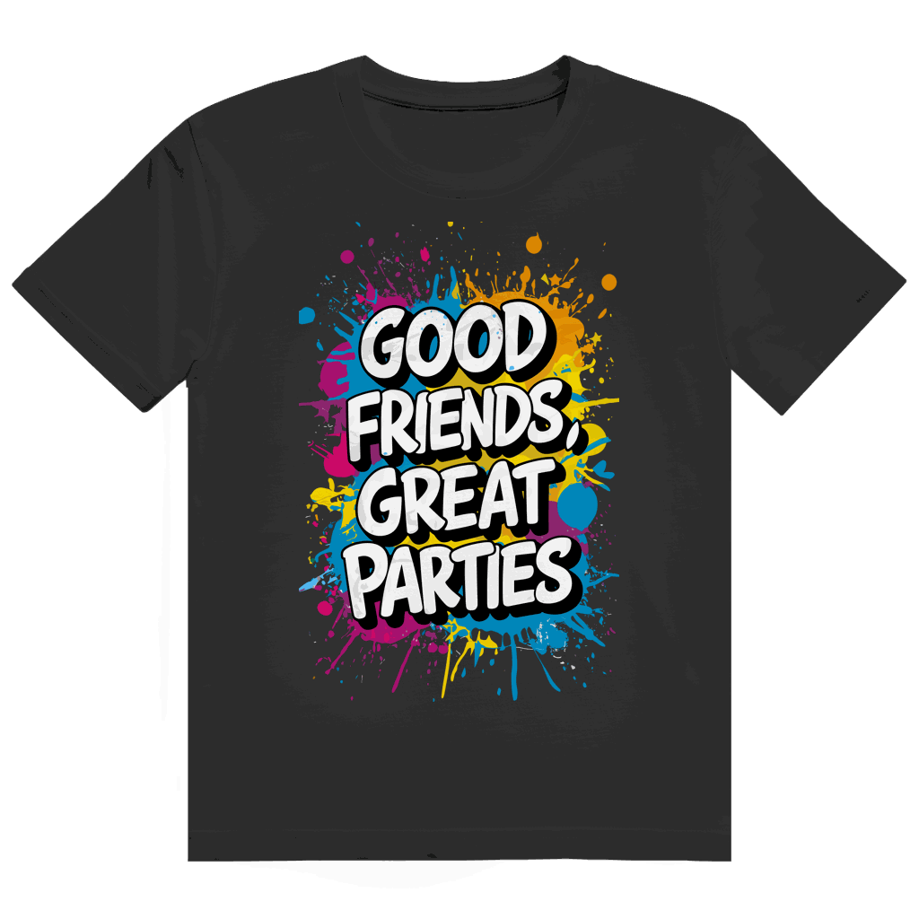 Heavy Cotton T-Shirt - Good Friends, great Parties! | Division420®