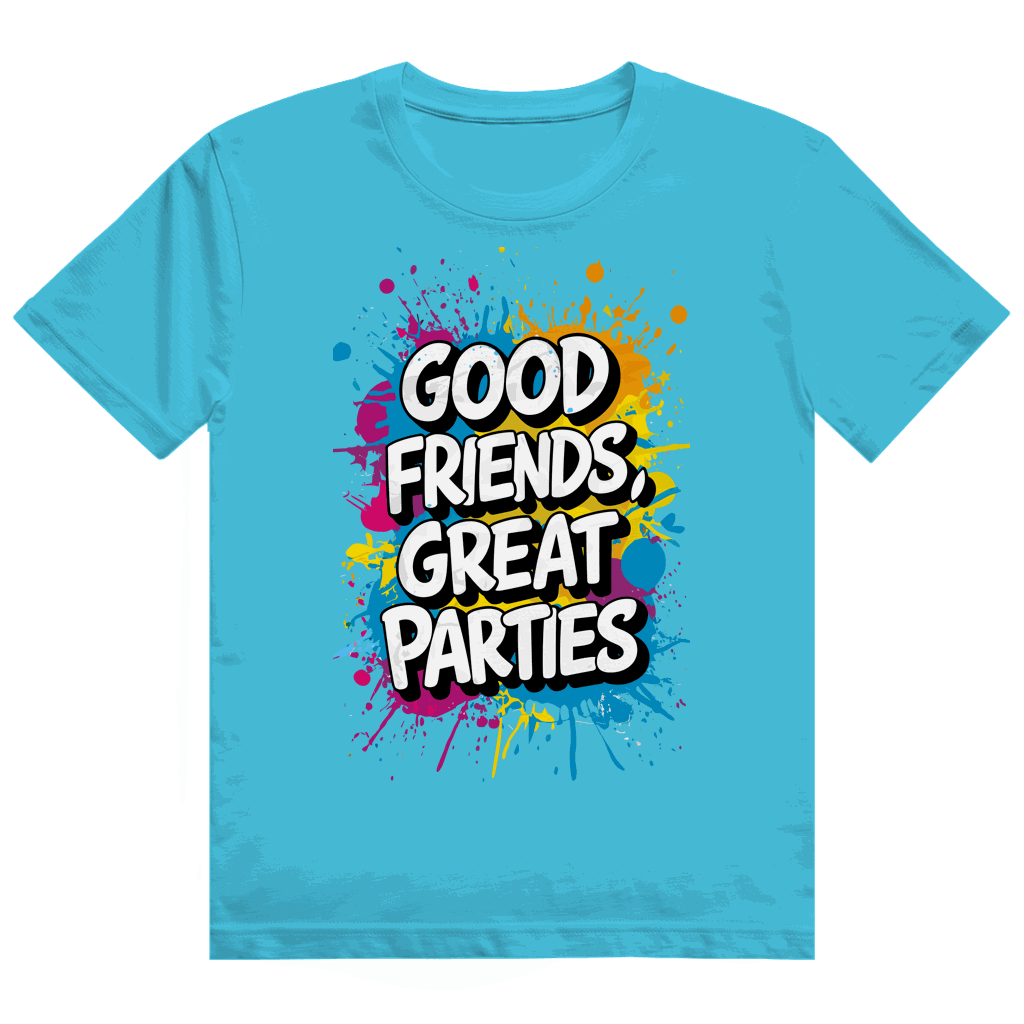 Heavy Cotton T-Shirt - Good Friends, great Parties! | Division420®