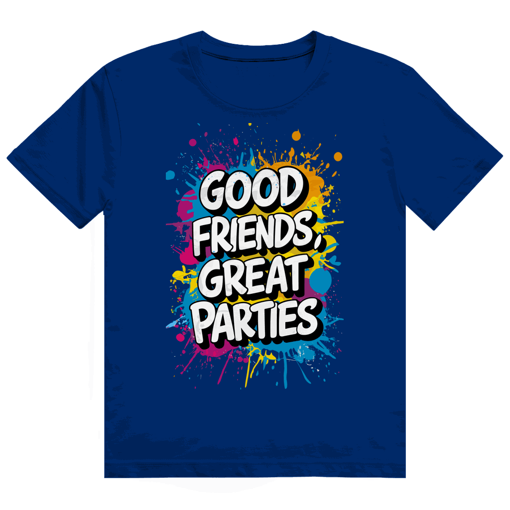 Heavy Cotton T-Shirt - Good Friends, great Parties! | Division420®