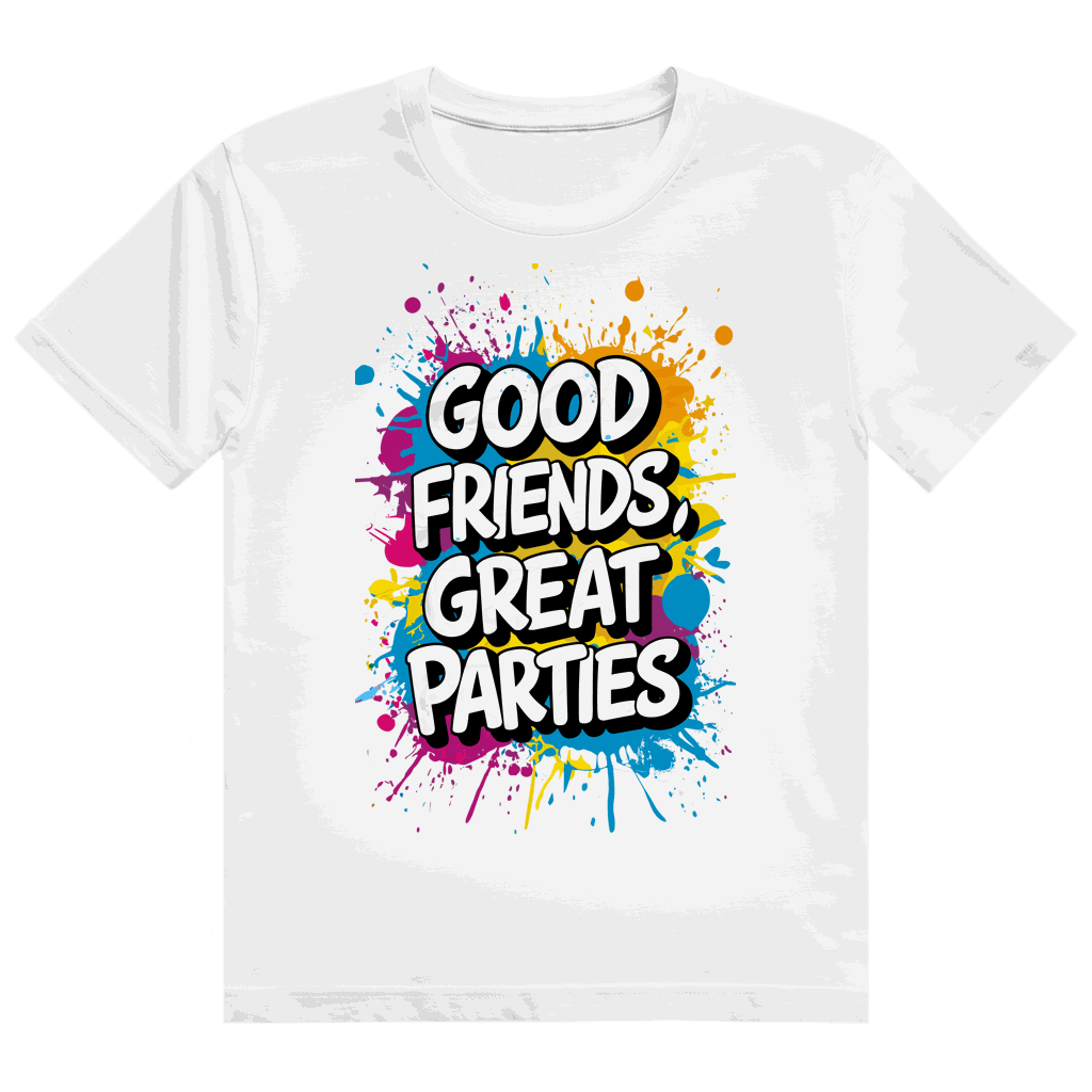 Heavy Cotton T-Shirt - Good Friends, great Parties! | Division420®
