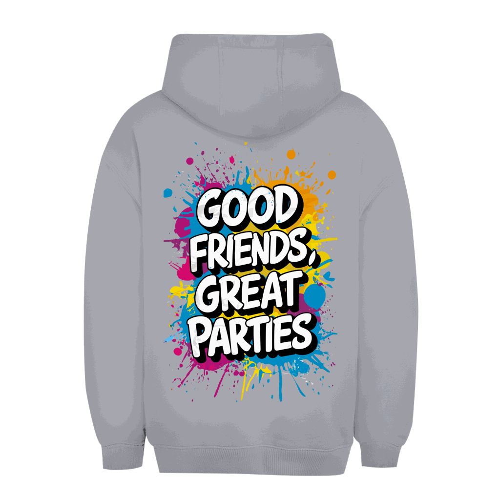 Unisex oversize hoodie by Division420 with relaxed fit and sustainable cotton blend