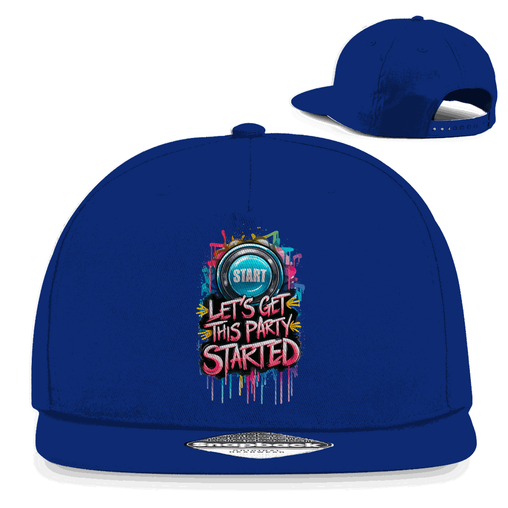 Snapback Rapper Cap - Let's get this Party started | Division420®