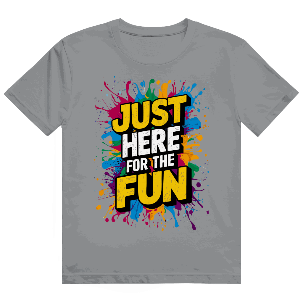 Heavy Cotton T-Shirt - Just here for the fun | Division420®