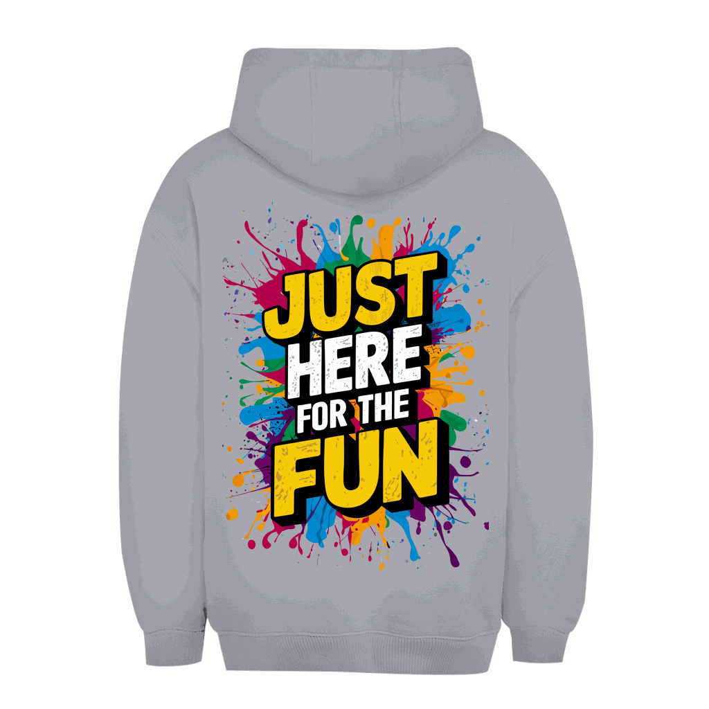 Unisex Oversize Hoodie - Just here for the fun | Division420®