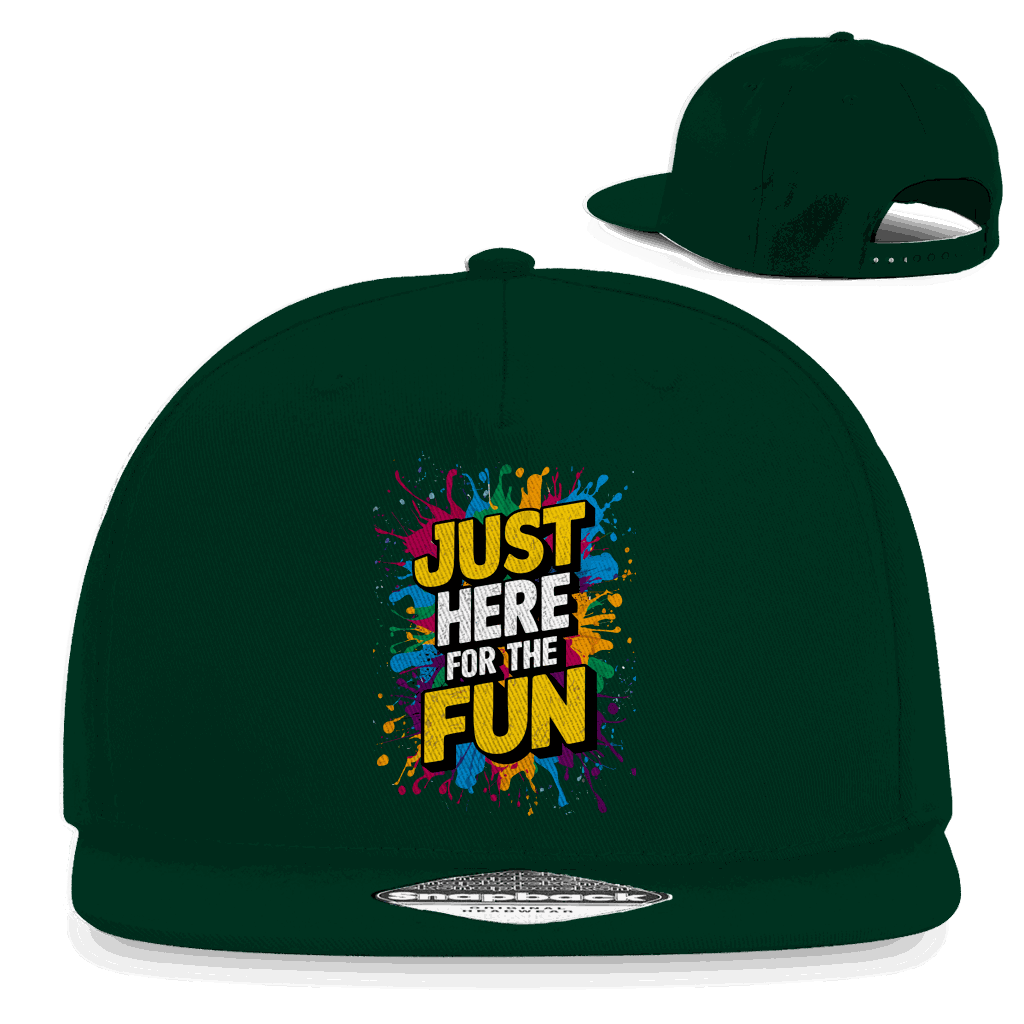 Snapback Rapper Cap - Just here for the fun | Division420®